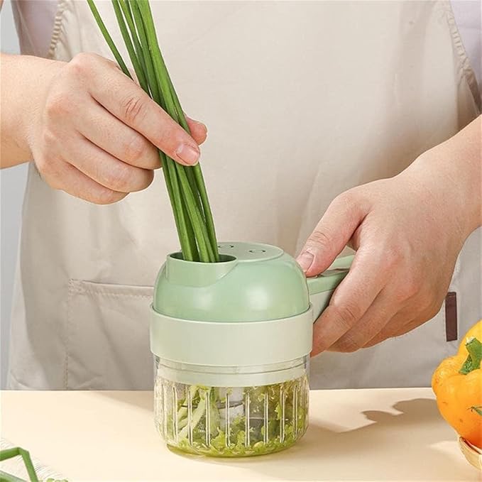 4-in-1 Electric Vegetable Cutter