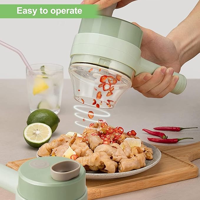 4-in-1 Electric Vegetable Cutter