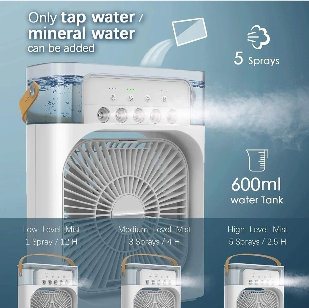 Portable Air Cooler – Stay Cool Anywhere | (6% off on online payment)