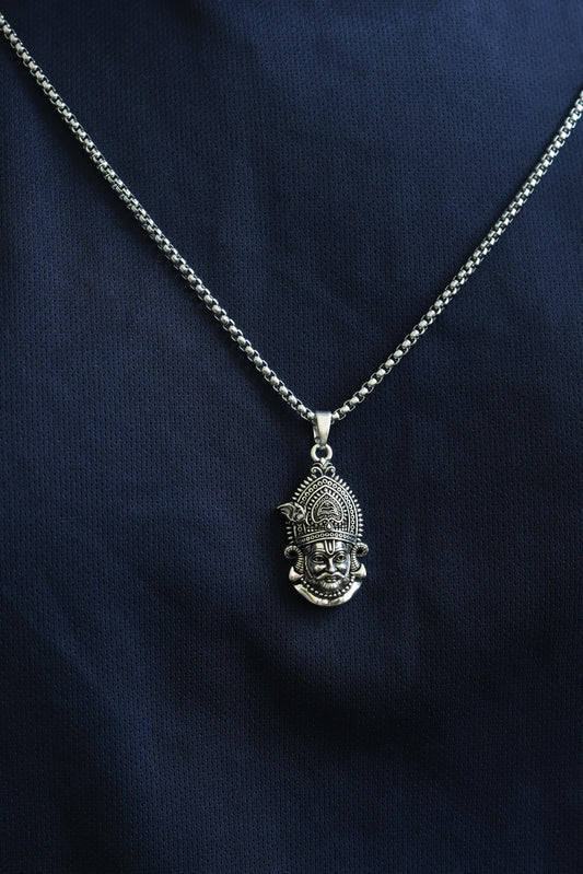 Khatu Shyam Maharaj Pendant with Chain